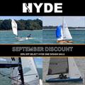 20% off select Hyde one-design sails