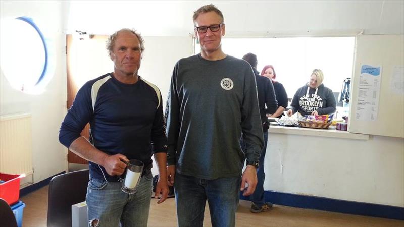 Terry Scutcher and Christian Diebitsch win the Sheppey 505 open photo copyright Chas Bedford taken at Isle of Sheppey Sailing Club and featuring the  class