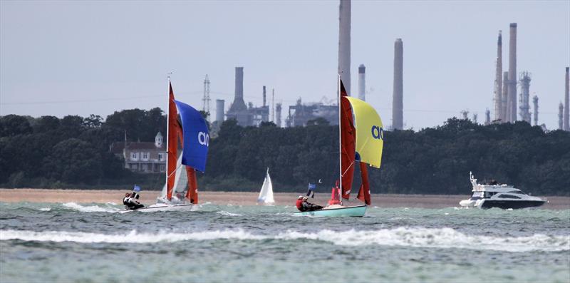 National Squib 50th Anniversary National Championship at Lendy Cowes Week 2018 photo copyright Mark Jardine taken at Cowes Combined Clubs and featuring the  class