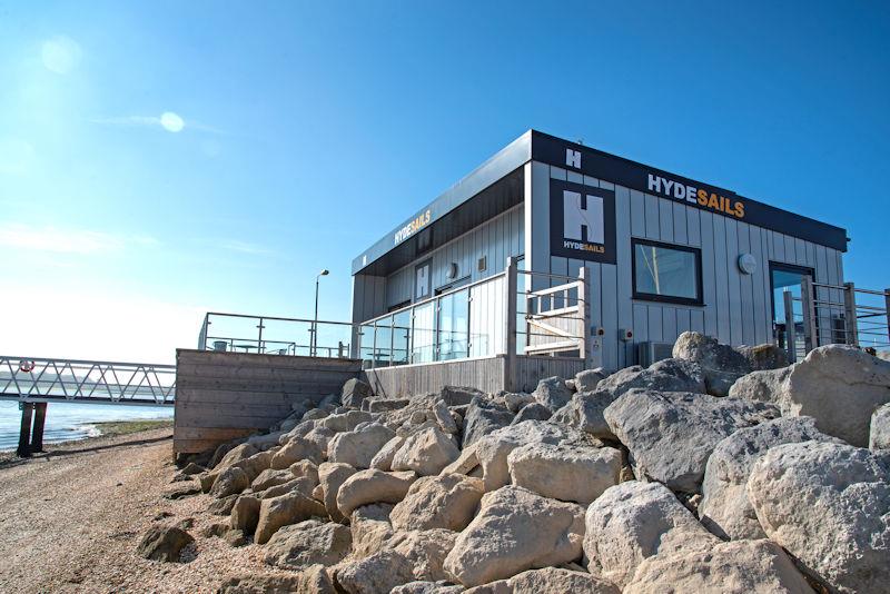 The new Hyde Sails Hamble River office photo copyright Tim Sandall taken at  and featuring the  class