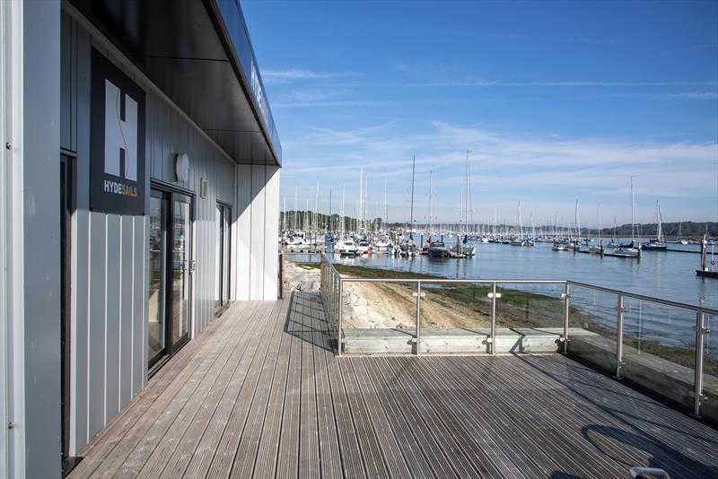 The new Hyde Sails Hamble River office photo copyright Tim Sandall taken at  and featuring the  class