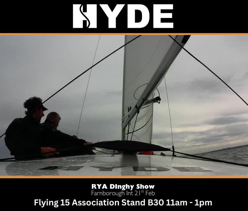 Dinghy Show talks from Hyde Sails photo copyright Hyde Sails taken at  and featuring the  class