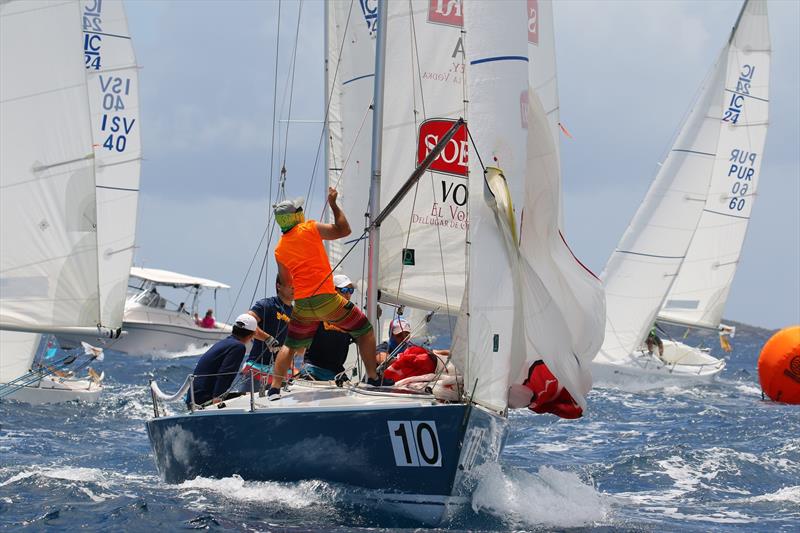 Bring your own boat or charter! Pictured, IC24s sailing in the 2017 STIR photo copyright Dean Barnes / STIR taken at St. Thomas Yacht Club and featuring the IC24 class