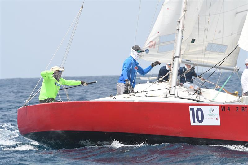 IC24 racing at STIR photo copyright Dean Barnes taken at St. Thomas Yacht Club and featuring the IC24 class