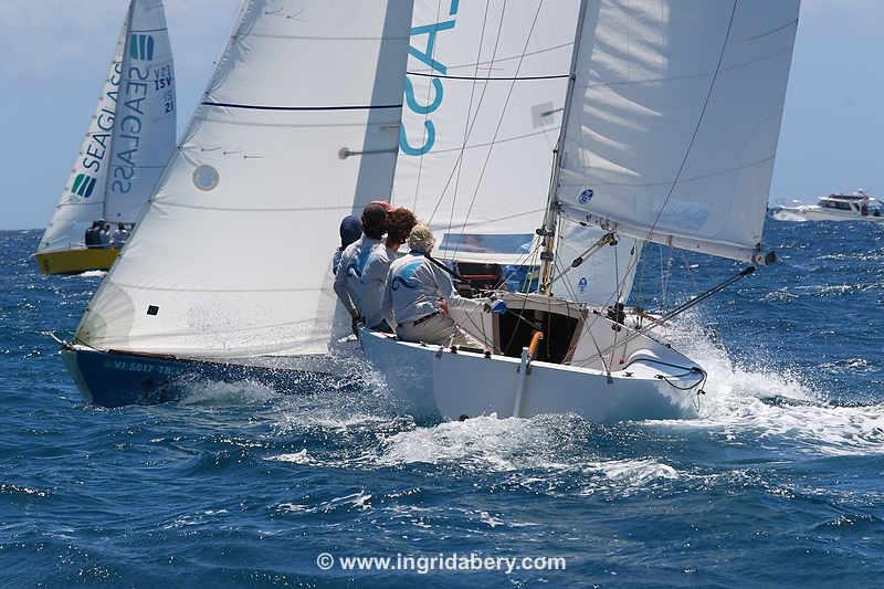 49th St. Thomas International Regatta Day 3 photo copyright Ingrid Abery / www.ingridabery.com taken at St. Thomas Yacht Club and featuring the IC24 class