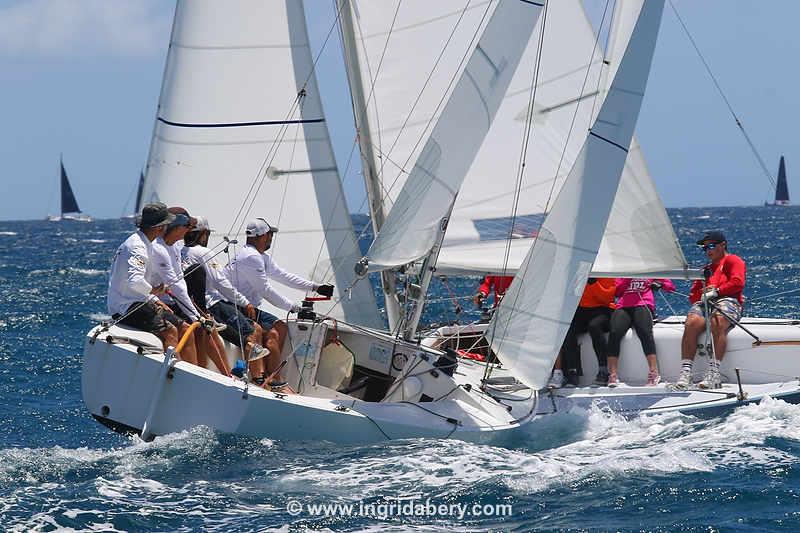 49th St. Thomas International Regatta Day 3 photo copyright Ingrid Abery / www.ingridabery.com taken at St. Thomas Yacht Club and featuring the IC24 class