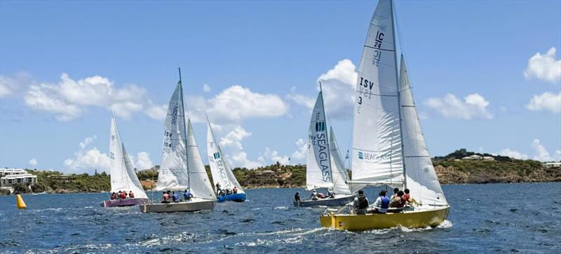 7th Annual USVI Hotel & Tourism Association Regatta photo copyright STSC taken at St. Thomas Sailing Center and featuring the IC24 class