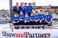 Women Racing team with Royal Prince Alfred Yacht Club Commodore Rob McClelland and Vice Commodore Julia Hornsby &copy; Bow Caddy Media