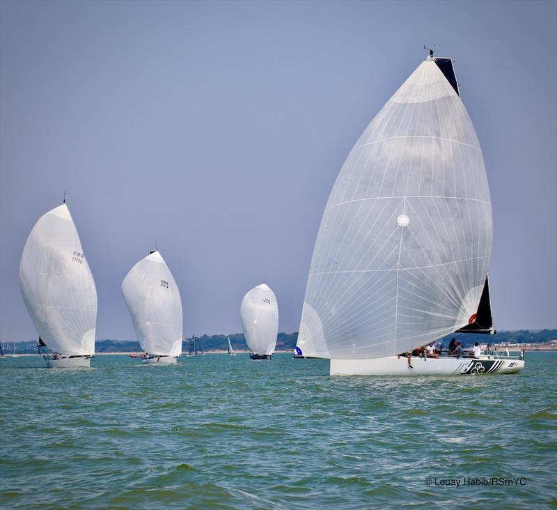 The Land Union September Regatta fleet has a multitude of classes photo copyright Louay Habib / RSrnYC taken at Royal Southern Yacht Club and featuring the IC37 class
