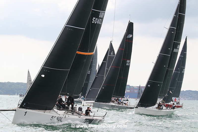 Cowes Week 2021 day 4 photo copyright Ingrid Abery / www.ingridabery.com taken at Cowes Combined Clubs and featuring the IC37 class