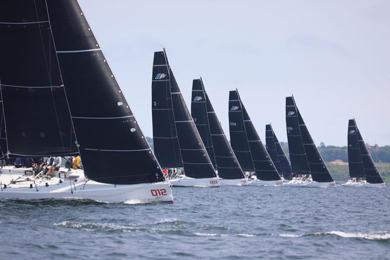 IC37 Fleet racing photo copyright Melges Performance Sailboats taken at  and featuring the IC37 class