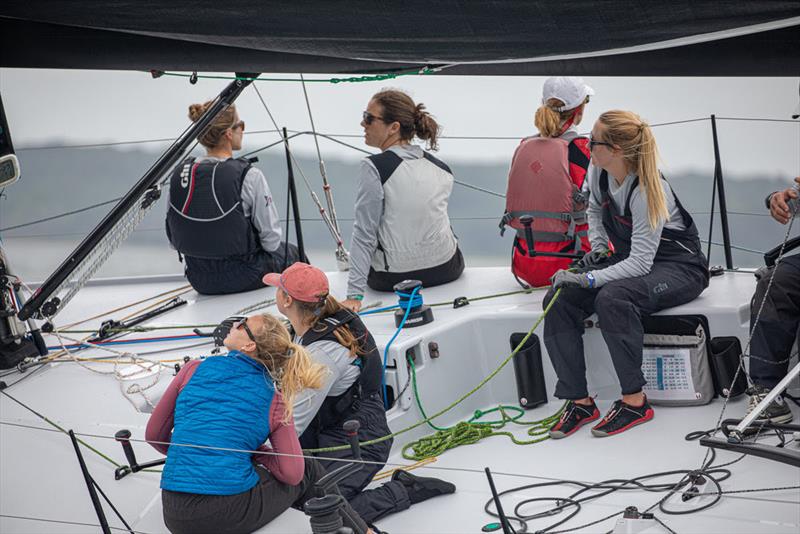 Girl power on the IC37 by Melges - photo © Hannah Noll