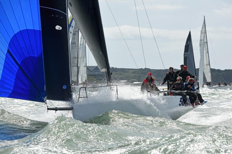 Melges IC37 - Cowes Week 2019 photo copyright Rick Tomlinson taken at Cowes Combined Clubs and featuring the IC37 class