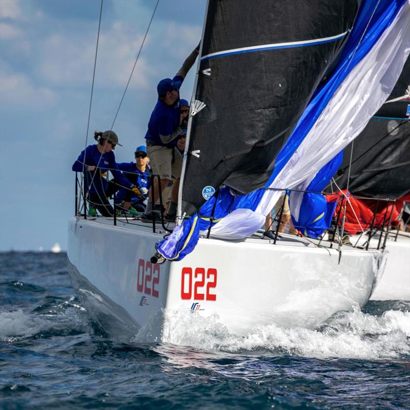 Melges IC37 Winter Series - Practice day in Fort Lauderdale photo copyright Melges Performance Sailboats taken at  and featuring the IC37 class