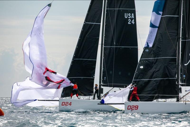 Melges IC37 fleet photo copyright Melges Performance Sailboats taken at  and featuring the IC37 class