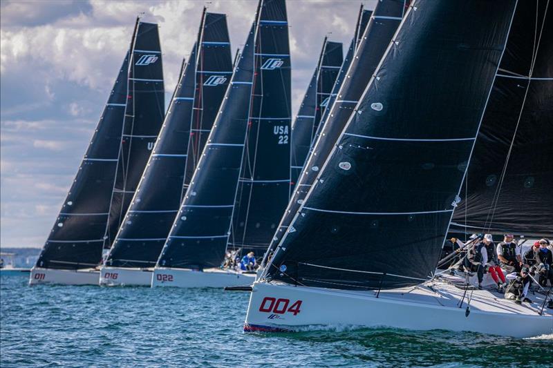 Melges IC37 US National Championship - Day 2 photo copyright Melges Performance Sailboats/ Morgan Kinney taken at New York Yacht Club and featuring the IC37 class