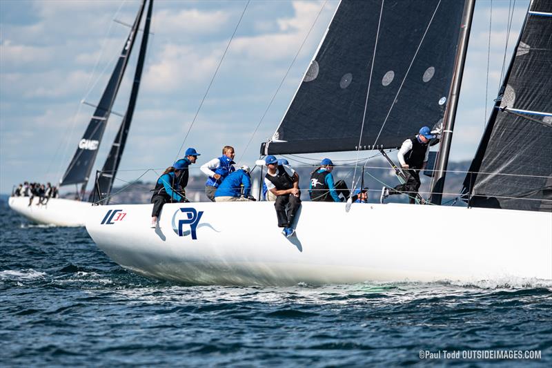 166th Annual Regatta photo copyright Paul Todd / Outside Images taken at New York Yacht Club and featuring the IC37 class