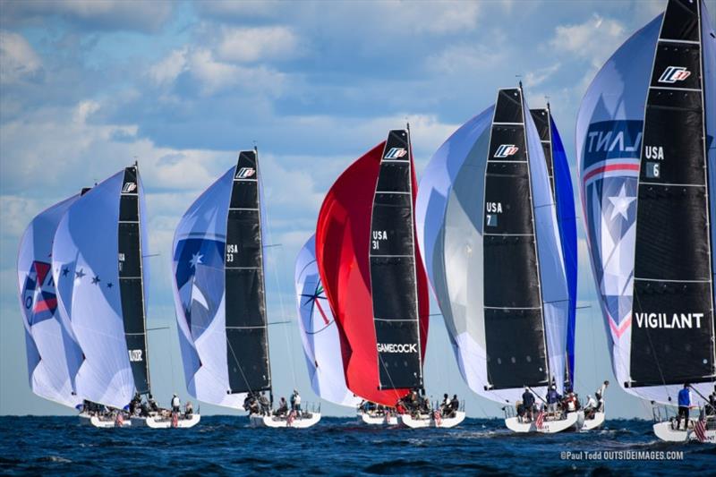 IC37 North American Championships osted by the New York Yacht Club photo copyright Paul Todd / Outside Images taken at New York Yacht Club and featuring the IC37 class