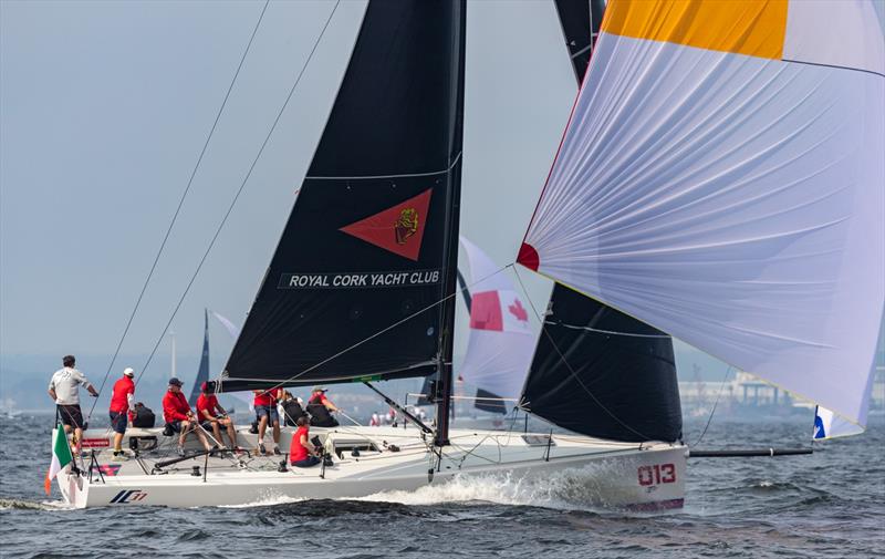 Royal Cork helmsman Anthony O'Leary - Rolex New York Yacht Club Invitational Cup - photo © Rolex / Daniel Forster
