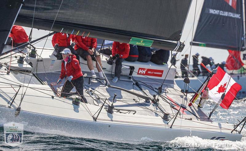 The RTK Puck made its international-level debut at the New York Yacht Club's 2025 Invitational Cup - photo © Rolex/Daniel Forster