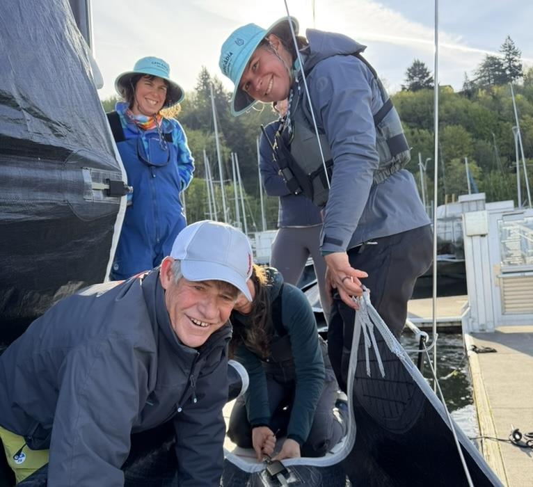 Cascadia Sailing has worked with some high-level coaches, including Jonathan McKee photo copyright Image courtesy of Cascadia Sailing Collection taken at Seattle Yacht Club and featuring the IC37 class