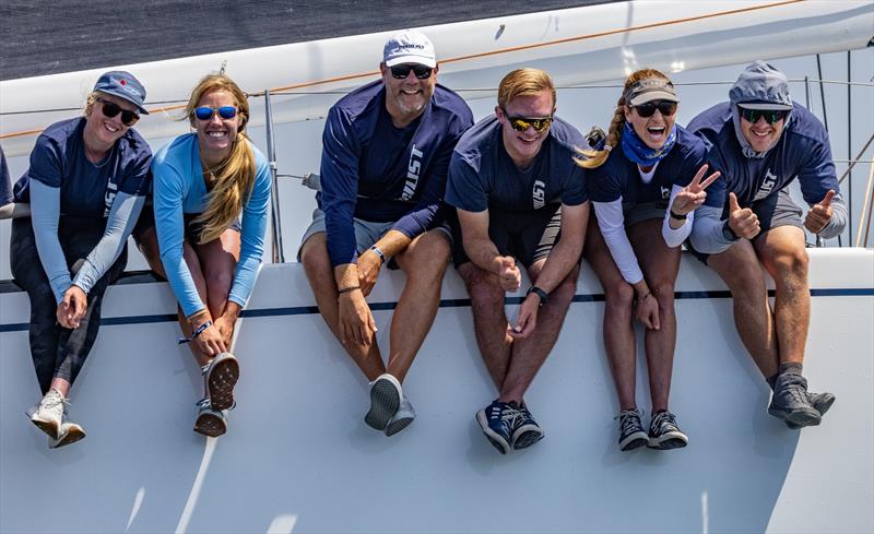 Crew of Pugilist, all sailing at last year's Safe Harbor Race Weekend - photo © Stephen R Cloutier
