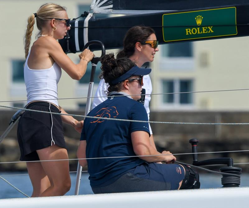From left to right: Van der Meer, Van Veen, Duetz - photo © New York Yacht Club