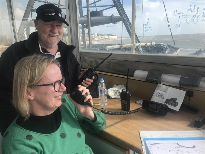 Icom UK Donate VHF Radio to Ramsgate Week Race Control photo copyright Icom UK taken at Royal Temple Yacht Club and featuring the  class