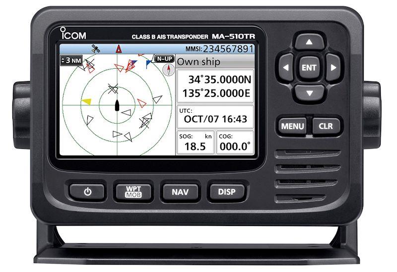 ICOM has a new Class B AIS Transponder called the MA-510TR photo copyright ICOM taken at  and featuring the  class