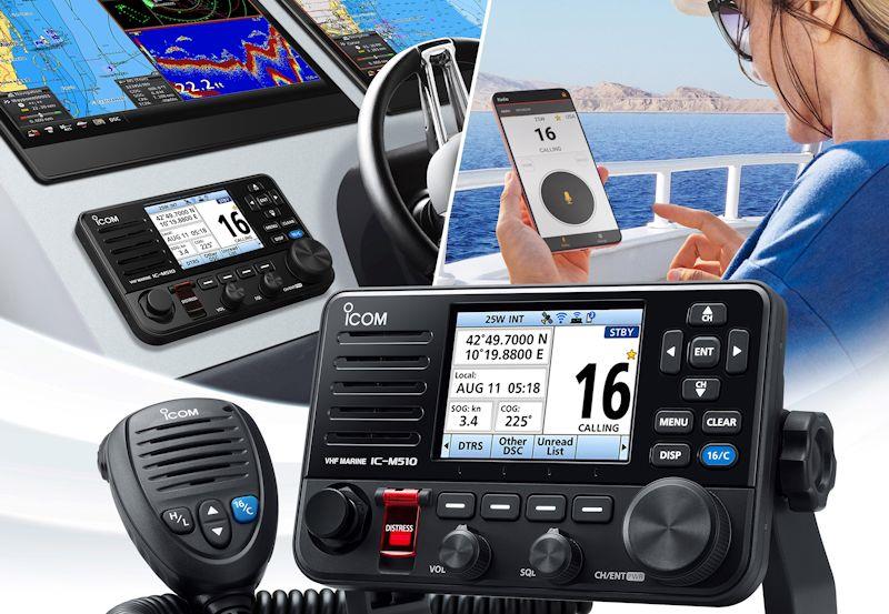 calificación simbólico Marchitar Icom to Launch New Innovative Marine VHF Radios at the Southampton  International Boat Show 2021