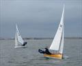 IDRA 14s Carr and Long on Howth YC Dinghy Frostbites Spring Series Day 4