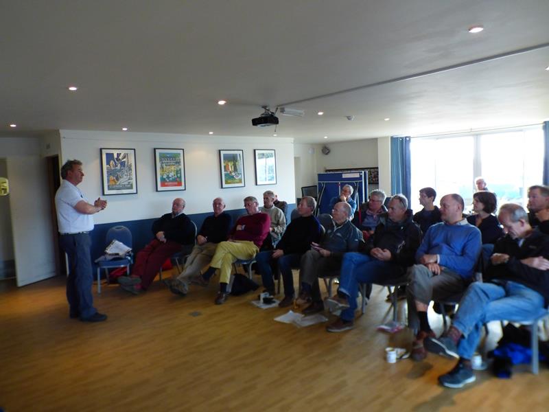 Match Racing workshop during the Bembridge Illusion Match Racing Championships 2019 photo copyright Mike Samuelson taken at Bembridge Sailing Club and featuring the Illusion class