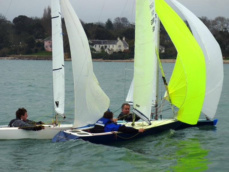 Bembridge Illusion Spring Plate photo copyright Mike Samuelson taken at Bembridge Sailing Club and featuring the Illusion class