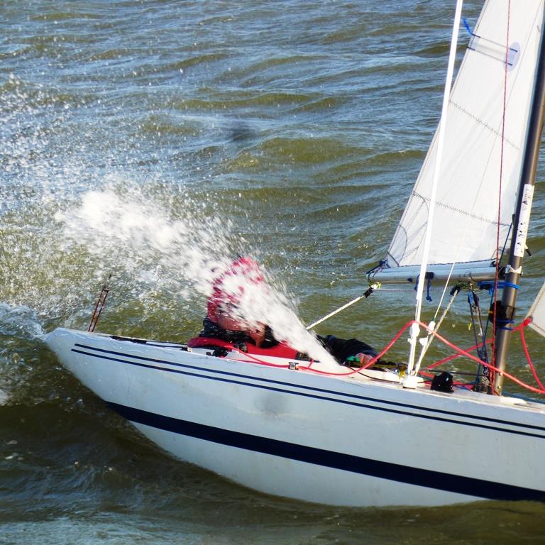 Bembridge Illusion Christmas Cracker 2019 photo copyright Mike Samuelson taken at Bembridge Sailing Club and featuring the Illusion class