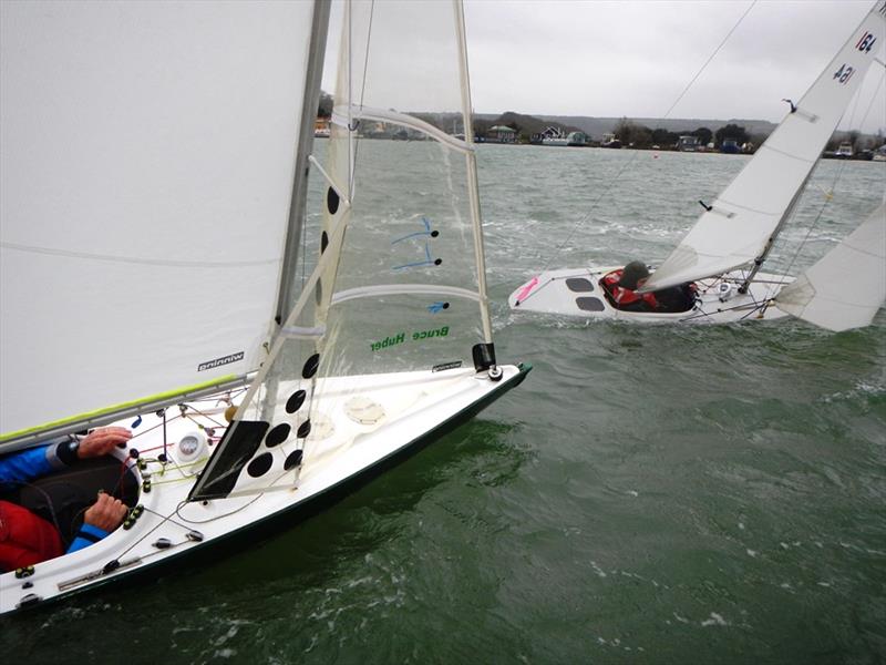 Bembridge Illusions Match Racing Championship 2020 photo copyright Mike Samuelson taken at Bembridge Sailing Club and featuring the Illusion class