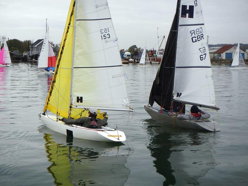 Illusion Trafalgar Trophy at Bembridge photo copyright Mike Samuelson taken at Bembridge Sailing Club and featuring the Illusion class