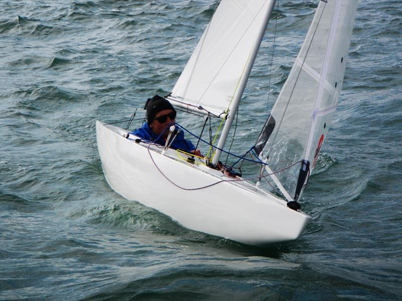 Illusion Trafalgar Trophy at Bembridge photo copyright Mike Samuelson taken at Bembridge Sailing Club and featuring the Illusion class