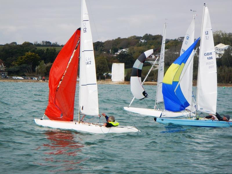 Illusion Trafalgar Trophy at Bembridge photo copyright Mike Samuelson taken at Bembridge Sailing Club and featuring the Illusion class