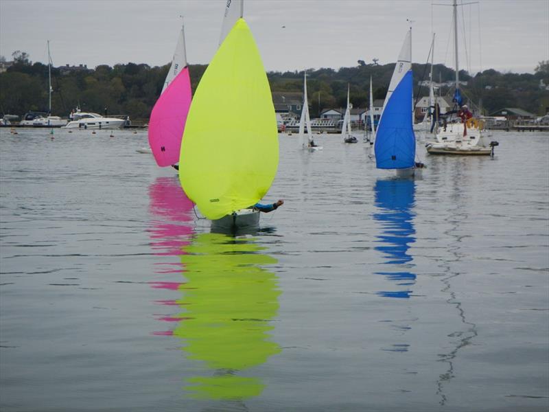 Illusion Trafalgar Trophy at Bembridge photo copyright Mike Samuelson taken at Bembridge Sailing Club and featuring the Illusion class