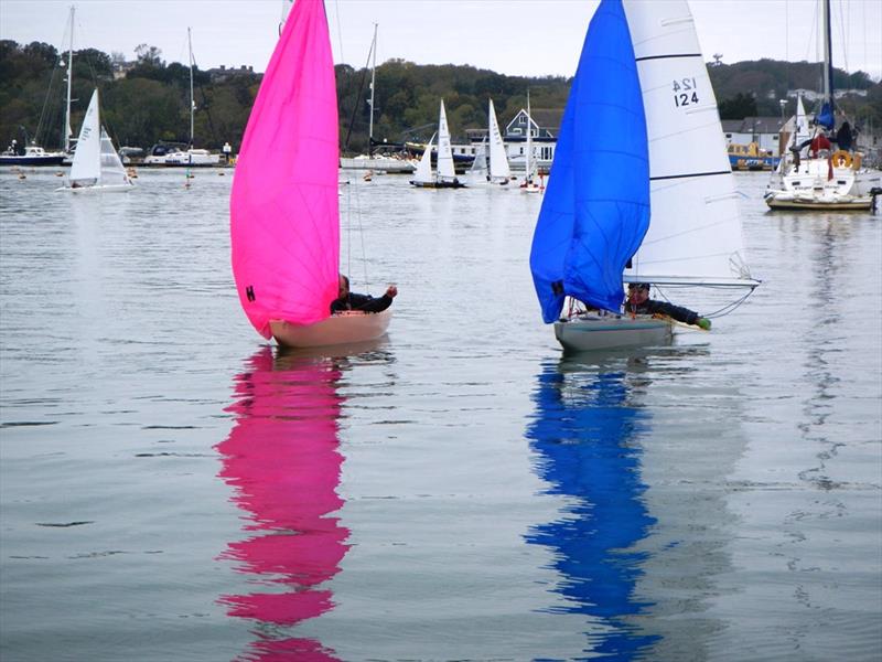 Illusion Trafalgar Trophy at Bembridge photo copyright Mike Samuelson taken at Bembridge Sailing Club and featuring the Illusion class