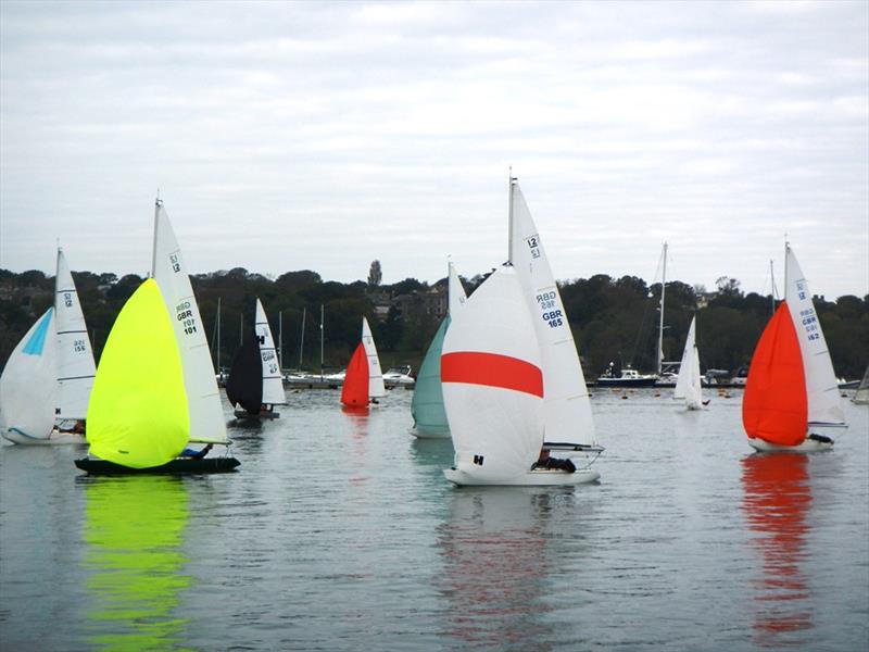 Illusion Trafalgar Trophy at Bembridge photo copyright Mike Samuelson taken at Bembridge Sailing Club and featuring the Illusion class