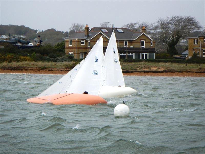 Illusion Nationals at Bembridge photo copyright Mike Samuelson taken at Bembridge Sailing Club and featuring the Illusion class