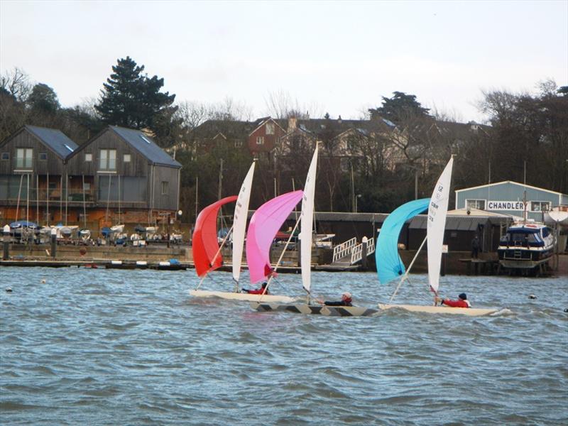 Bembridge Illusion Christmas Cracker 2020 photo copyright Mike Samuelson taken at Bembridge Sailing Club and featuring the Illusion class