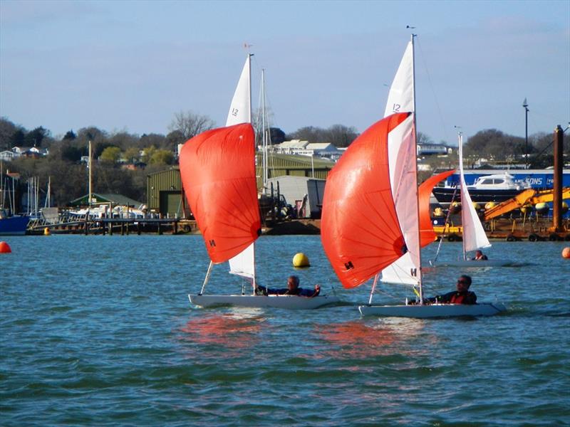 Bembridge Illusion Easter Egg Cup 2021 photo copyright Mike Samuelson taken at Bembridge Sailing Club and featuring the Illusion class