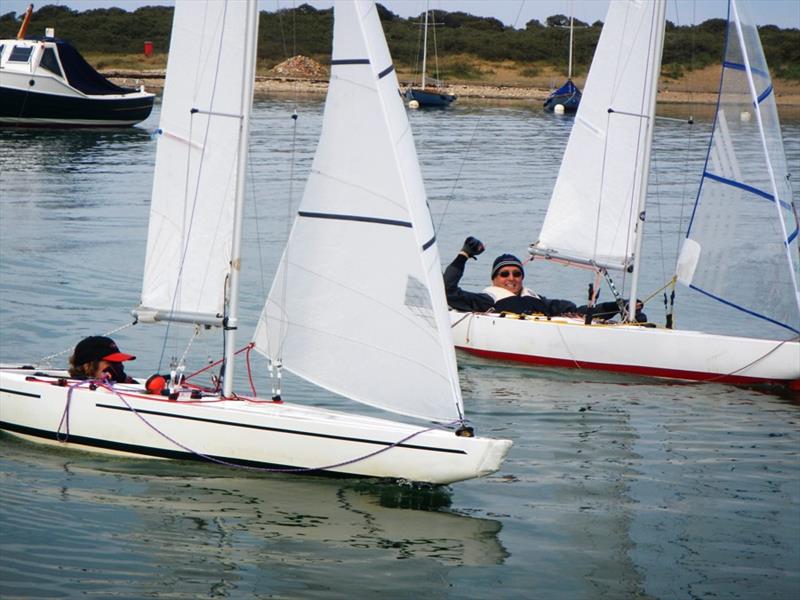 Bembridge Illusion Bill's Barrel photo copyright Mike Samuelson taken at Bembridge Sailing Club and featuring the Illusion class