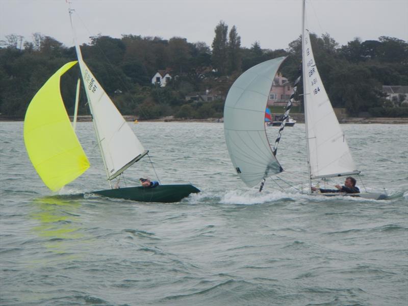 Bembridge Illusion Guy Fawkes Trophy 2021 photo copyright Mike Samuelson taken at Bembridge Sailing Club and featuring the Illusion class