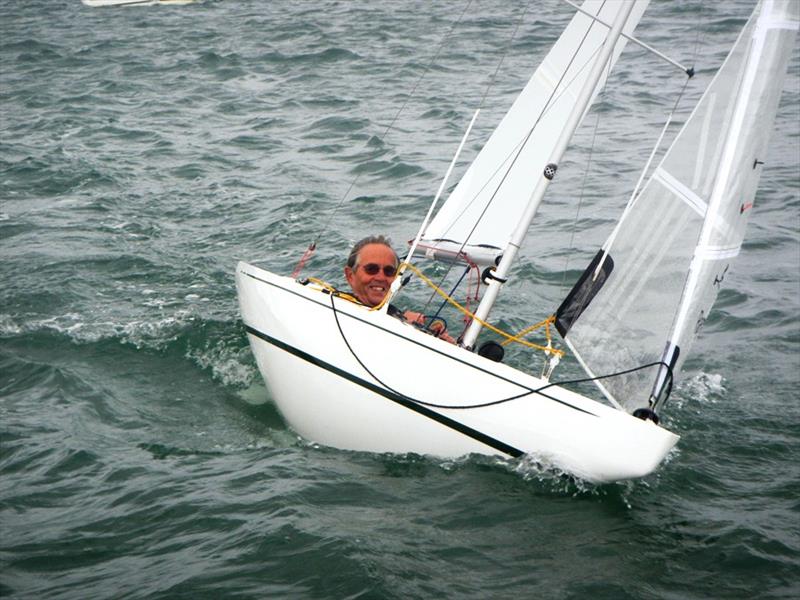 Bembridge Illusion Trafalgar Trophy 2021 photo copyright Mike Samuelson taken at Bembridge Sailing Club and featuring the Illusion class