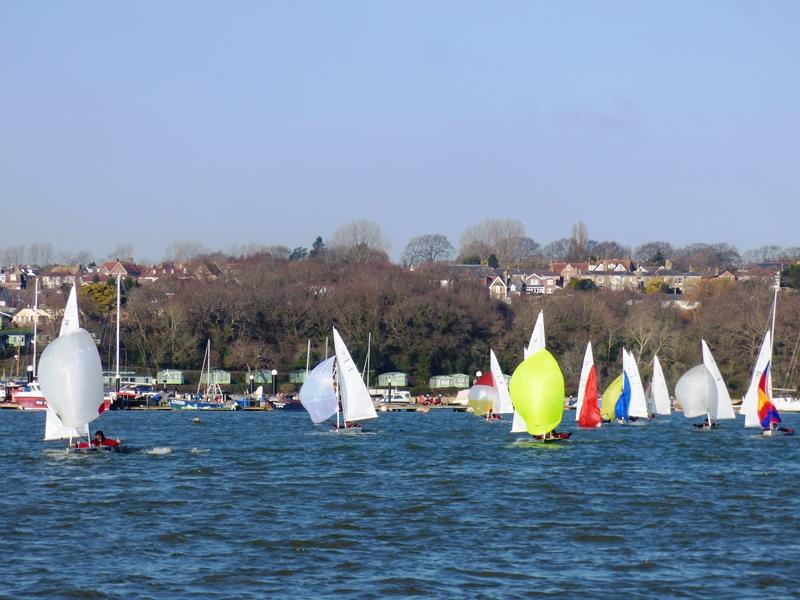 Bembridge Illusion Valentine Trophy photo copyright Mike Samuelson taken at Bembridge Sailing Club and featuring the Illusion class