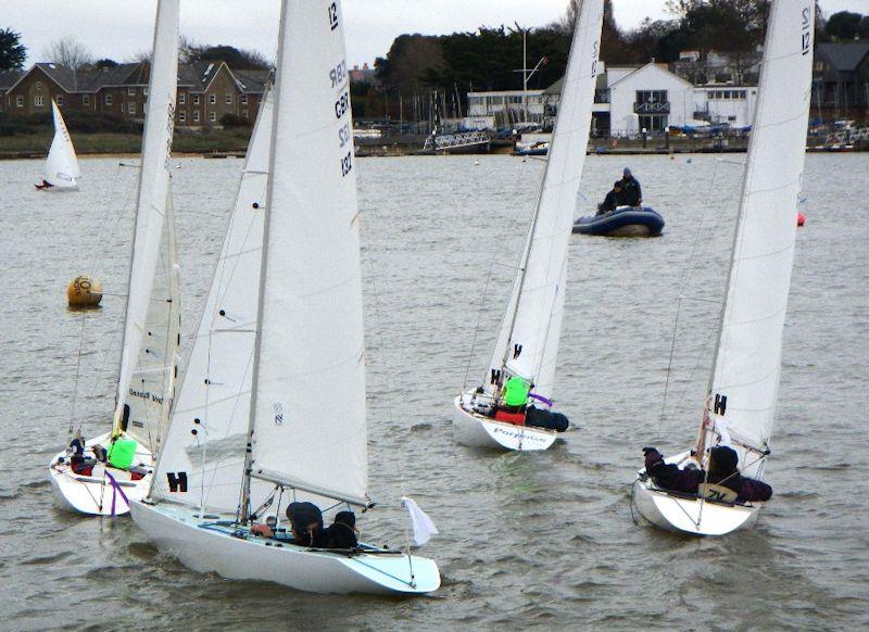 2019 Illusion Team Racing Championships at Bembridge photo copyright Mike Samuelson taken at Bembridge Sailing Club and featuring the Illusion class