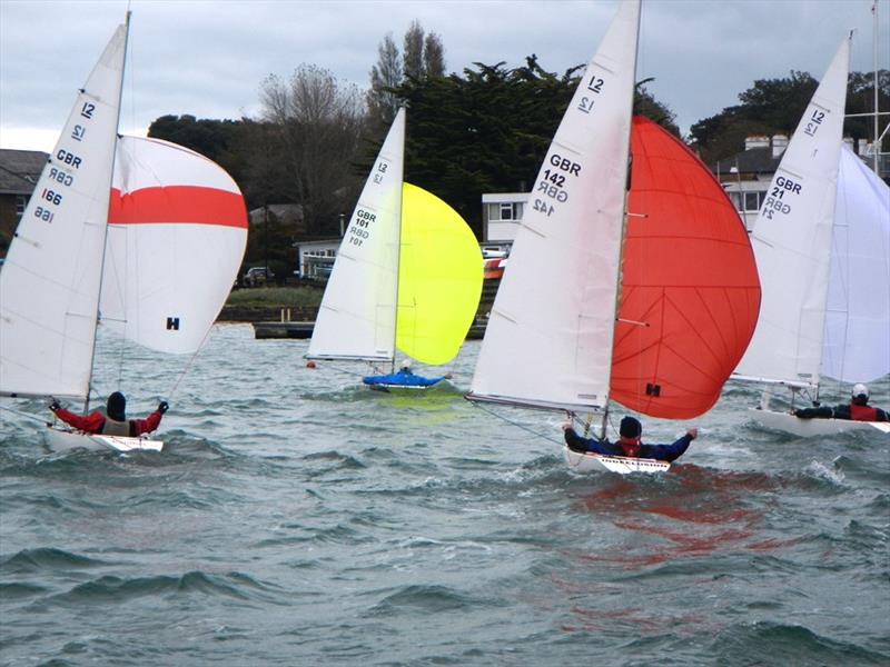 Illusion Nationals at Bembridge photo copyright Mike Samuelson taken at Bembridge Sailing Club and featuring the Illusion class